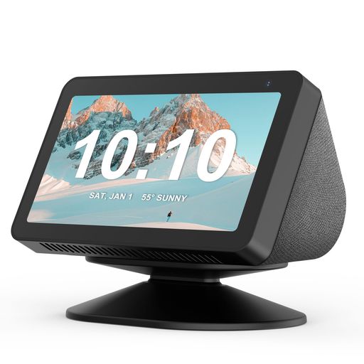 PlusAccスタンド-5/8(第1世代)と8(第2世代)用卓上ホルダー、滑り止め機能付きスピーカースタンド、安定..