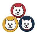 シー (SHIH) プチ缶ケース 柴(白) 3色セット W65×H45MM