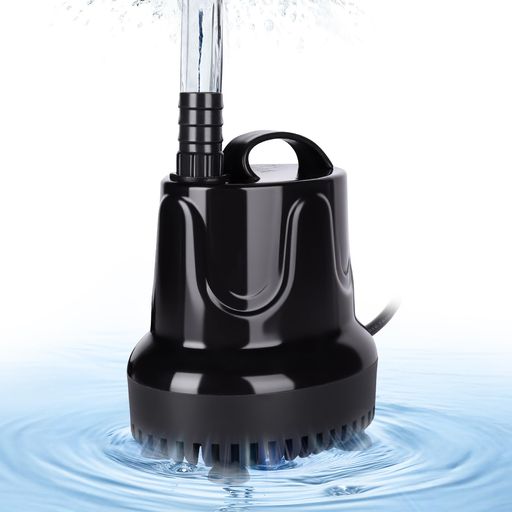 Rakuten - hygger水中ポンプ水槽吐出量1500L/H最大揚程2.3M給水水換え底部入水式静音設計排水ポンプ循環ポンプ給水ポンプ淡水海水