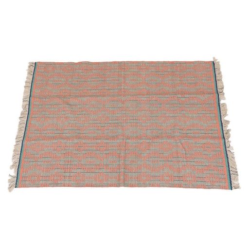 モダンパターン1ModernPattern-1フロアラグ#27CORALPINK