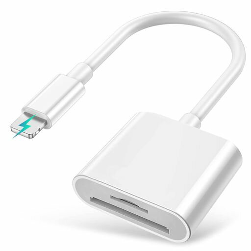 SDカードリーダーLPHONE/LPAD用CHAYOOSDカードカメラリーダー2IN1SD/TFカード適用OTG対応WORD/EXCLE/PPT/PDF/写真/ビデオなど双方向高速データ転送設定不要IOS9~IOS17に対応 SDカードリーダーLPHONE/LPAD用CHAYOOSDカードカメラリーダー2IN1SD/TFカード適用OTG対応WORD/EXCLE/PPT/PDF/写真/ビデオなど双方向高速データ転送設定不要IOS9~IOS17に対応