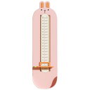 MUCKLILY フットメジャー 足 サイズ 赤ちゃん 測定 ツール 足のサイズ 測定器 子供 プロ ツール サイズ ツール スケール ゲージ 簡単 ピンク