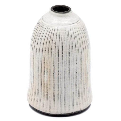 京焼清水焼関陶房花生小白十草246242