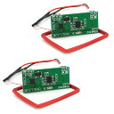 HAILEGE2個セットRDM630125KHZEM4100RFIDカード読み取りモジュールUARTシリアル出力ARDUINO用(2)