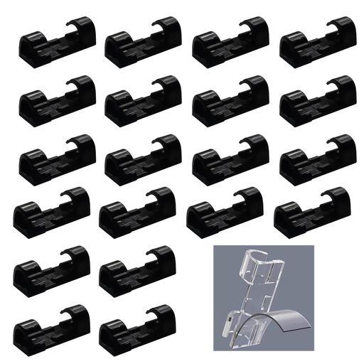 【VEVE&MIKI】コードケーブルフック配線止め壁掛け粘着壁傷つけない簡単固定跡が残らない壁掛けフック..