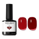 Modelonesジェルネイルシアーカラージェル単色透明感ある15mlUV/LED対応初心者&プロ適用ポリッシュタイプセルフネイル