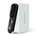 ヒートブラシコードレス【大容量5000MAH230G軽量】ヘアアイロンストレートブラシミニ充電式60分間使用可能温度表示ディスプレイバッテリー残量表示40秒立ち上がり持ち運び160~200°C温度調…