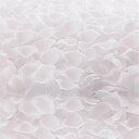 DEVENTORZ純白花びら1000枚セットシルクバラ花びら造花桜吹雪バラの花びらプロポーズ飾りウエディングプロポーズ/結婚式/誕生日/お祝い/パーティー/誕生...