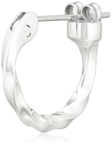 [ライオンハート]LIONHEARTforGiftクロッシングピアス/twisthoop/SV/M01EA0631SM