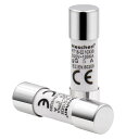 Heschen円筒形セラミックチューブヒューズリンクRT18-32(RO15)10*38mm5A500VCETüV20個入り