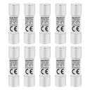 HESCHEN円筒形セラミックチューブヒューズリンクRT18-32(RO15)10*38MM16A500VCETÜV10個入り