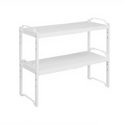 伸縮式キッチンラックキッチン収納シンク下収納シンク上収納伸縮収納棚積み重ね可能排水口カバー食器棚..