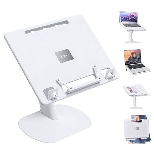 bifine膝上テーブル読書台ブックスタンド卓上ベッドテーブル膝上テーブル組み立て取り外し可能車用テーブル角度調整可能持ち運び便利子供の読書/勉強/食事ミニテーブル大人テレワーク/…