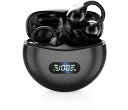 【2024新時流耳挟み式イヤーカフイヤホン】イヤホンBLUETOOTHワイヤレスイヤホンBLUETOOTH5.4ながら聴きオープンイヤー耳掛け骨伝導イヤホンより便利耳を塞がないマイク付きENC通話ノイズキ…(2)