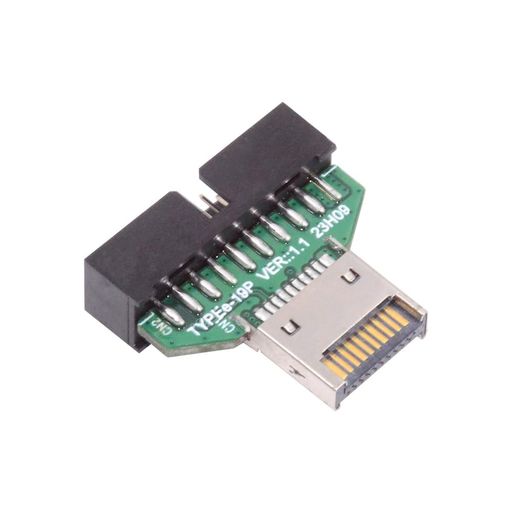 Other - NFHKType-EIDCソケットUSB3.1フロントパネルヘッダ~デスクトップ用マザーボードUSB3.020ピンヘッダ延長アダプタ