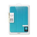 LEPLUSIPADPRO12.9INCH/IPADPRO背面クリアフラップケース「CLEARNOTE」ブルー(2)