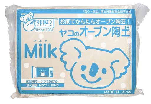 ヤコオーブン陶土MILK400G