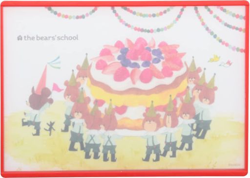 スタンド付リバーシブルまな板S2くまのがっこうジャッキー