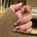 24枚セットネイルチップバラが枯れるレンダリングチークピンクスイートガールズネイル