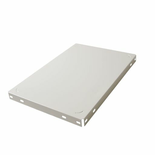 スチールラックのキタジマカラー棚板4枚入700x400白