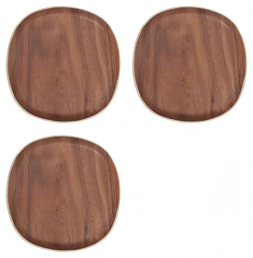 Haverain3点セット木製茶托ソーサーコースター受け皿お茶用コーヒー用ナチュラル木目天然木来客店舗オ..