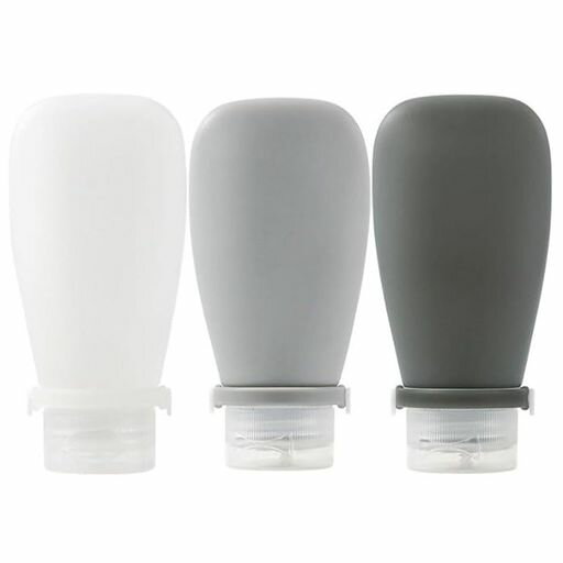 トラベルボトル3個90ml旅行用シャンプーセット旅行便利グッズ詰め替えボトル容器