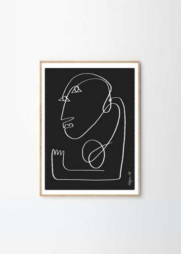 THEPOSTERCLUBݥCrookedman50x70cmRobinAhlgren