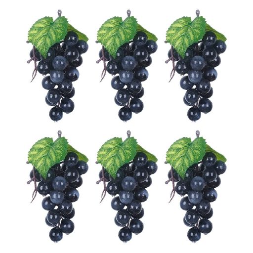 NUOLUXぶどう食品サンプルブドウ果物サンプルフルーツ模型ぶどうフェイクブドウ人工モデル葡萄置物写 ...