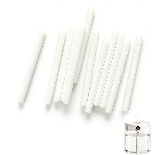【たっぷり12本入り】加湿器 芯は8mmx150mmのロングタイプで、12本セットのため交換用として十分な数量です、必要に応じて自由にカット可能。卓上加湿器 吸水芯として、オフィス・寝室・旅行先など幅広いシーンで使いやすい仕様です。 【高い吸水性】加湿器フィルターには均一な気孔構造を持つフィルター綿を採用し、水分をしっかり吸い上げます。安定した吸水と保水力で、加湿器のミスト発生をサポートします。 【香薫・水溶液に対応】綿棒タイプの加湿器 ペーパー代替用として、香水系の液体や各種水溶液にも対応しやすい素材です。小型加湿器や卓上加湿器の交換部品として使いやすく、日常の乾燥対策に便利です。 【交換で加湿器を長持ち】加湿器のミストが弱くなったり、熱くなりやすくなった場合は、加湿器フィルターの交換がおすすめです。定期的な交換で、加湿器の状態を整えやすく、快適な使用をサポートします。 【簡単取り付け&amp;使いやすい】長い綿棒は取り外しや装着が簡単で、数秒で交換できます。使用前に十分に浸してからセットすることで、卓上加湿器 小型モデルでもスムーズに使えます。