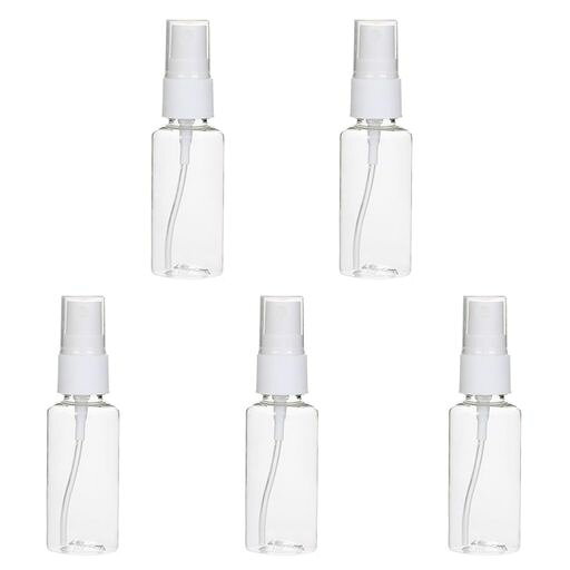 YANYULI スプレーボトル 詰替ボトル 5個セット 透明 プラスチック 空容器 霧吹き 小分けボトル 化粧品 旅行用 (クリア, 30ml) daily-store-10335814 アクアデイリーストア パッケージ画像