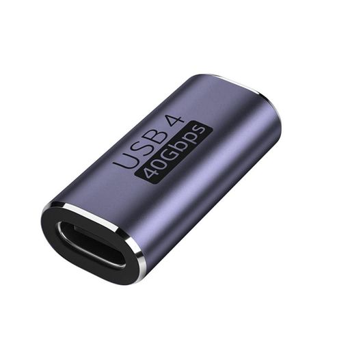 XiwaiUSB4TypeCメス-メス100Wパワーデータ8Kビデオアダプターエクステンダーラップトップ電話用40Gbps