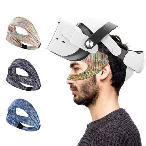 【完全な保護 】VRヘッドセットを汗や化粧などの汚れから守ります。 洗濯可能なのでいつも清潔に使用できます。 【柔らかく、通気性があり】柔らかくて肌に優しい生地を採用しており、心地よい手触りが最大程度に顔と鼻を守る保護性を表す。顔に接触する面には通気孔設計を持ち、通気性が大幅に高めます。爽やかなvr体験をもたらします。 【高品質素材】AUDASO VRアイマスクナイロンは吸水速乾機能素材として、洗うことができ、乾くのも速い。パッケージには3つのVRマスクが含まれており、黒、青、色の異なる3色を含む誰もが満足できるようになっています。友達と家族の間でも交換できます。清潔な状態を保ち、ゲームを楽しみにしています。 【着脱が簡単】通気性と柔軟性が高く、長時間使用しても違和感がありません。ラップで囲むので取り付けやすい設計で、ほとんどの人が家族やさまざまな年齢の人が使えるようになっています。