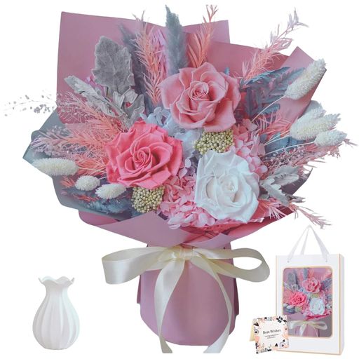 プリザーブドフラワー花束卒業式ブリザードフラワーバラプリザーブドフラワープレゼント花束誕生日生花..