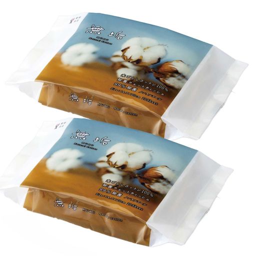 愛着良品(Aichakuryouhin)ノンアルコール除菌シート無垢未ざらしコットン100%除菌ウェットティッシュ20..