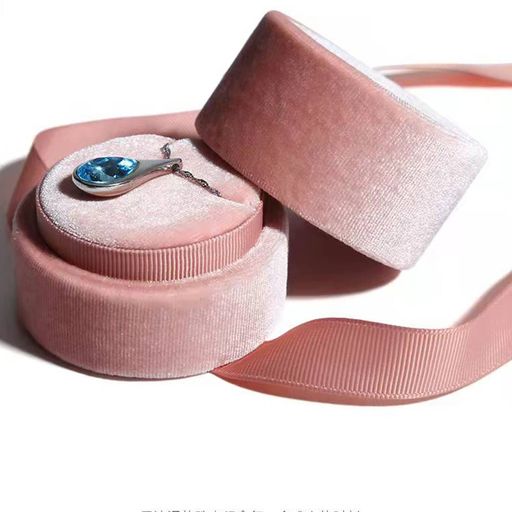 TIANYINGネックレスケースジュエリーギフトボックス可愛いペンダント箱コンパクトネックレスホルダー蝶..