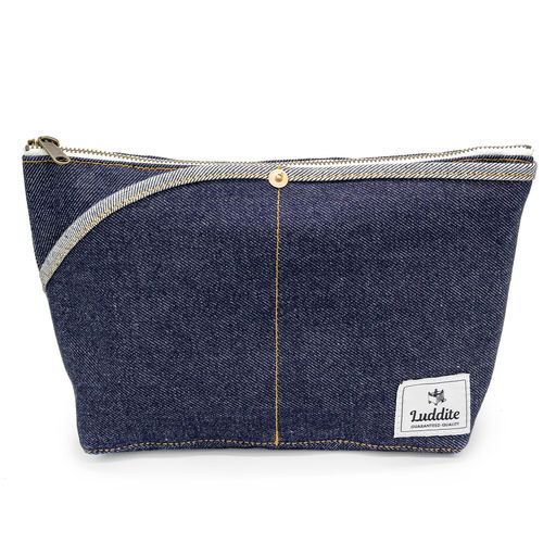 [Luddite]ガーメントバッグラダイトボートポーチM岡山デニム