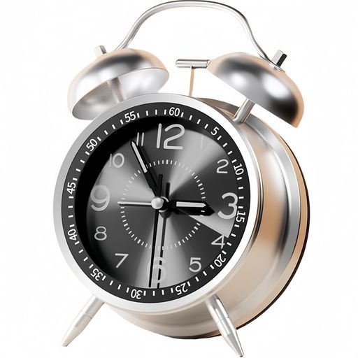 YYDS目覚まし時計大音量絶対起きれる置き時計おしゃれ可愛い振動オシャレアナログ目覚まし卓上連続秒針大音量リンガーダブルベル北欧風静音軽量実用的金属光沢バックライト付き寝室…
