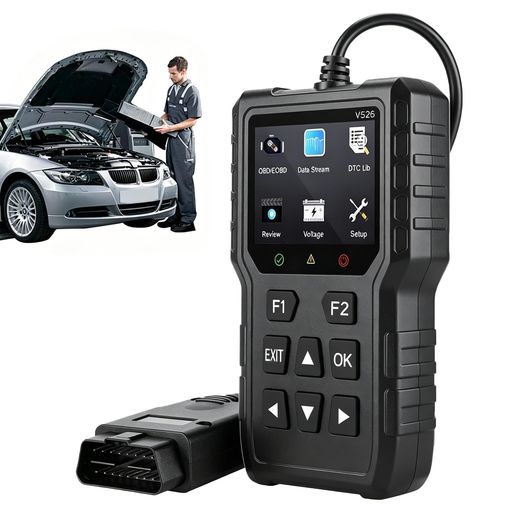 【プロ仕様のOBD2 故障診断機 スキャンツール】 このOBD2スキャナーは、プロフェッショナルな診断機能を提供し、「チェックエンジン」ランプ点灯の根本原因を容易に特定するとともに、車両全体の健康状態を包括的に把握することを可能にします。この高機能ツールは、エンジンの故障コードの読み取りおよび消去を行うだけでなく、リアルタイムのデータグラフ表示や記録機能を通じて、主要なパフォーマンス指標をリアルタイムで監視することを可能にします。内蔵された2.8インチのカラー画面は、暗い環境下でもテスト結果を鮮明に表示します。また、直感的なインターフェースが異常な傾向を強調表示するため、不具合のある部品が原因で高額な修理費用が発生する前に、問題を検知し解決する手助けとなります。 【包括的な車両診断機能】 このOBD2 診断機 車は、OBD2システムの全機能を網羅しています。