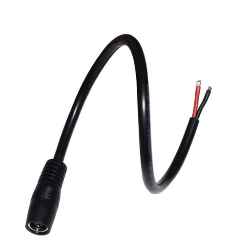 TVETEDC8.0mmDC7909メスシングルヘッダーケーブル16awg30cm電源ケーブルモバイル蓄電池充電延長コード