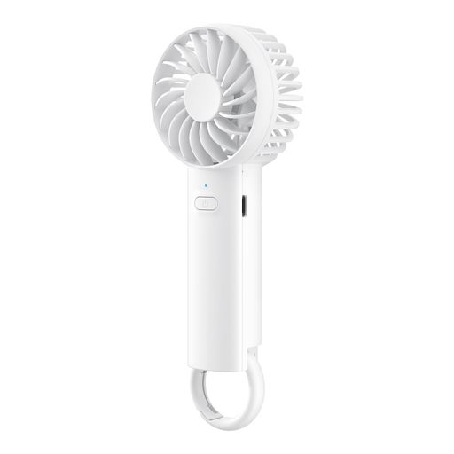 Wasukaハンディファン携帯扇風機2025年モデル大風量小型Type-C対応USB充電長時間稼働風量3段階手持ちミニせんぷうき卓上扇風機パワフル送風省エネカラビナ付き軽量で便利熱中症暑さ対策日…