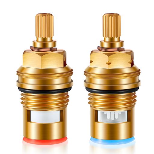 Dreyooホットコールド蛇口カートリッジ交換用hansgroheBasicセット、AxorCarlton、Citterio、スチール..