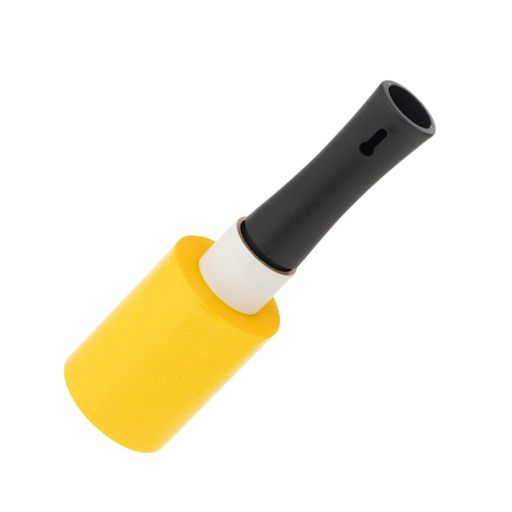 APMジャパン 梱包用ラップ(ミニストレッチフィルム) らくらくハンディラップ100 カラー Yellow 幅10cmx150m巻 20μ ハンドルセット