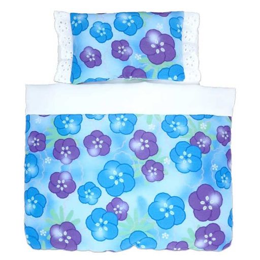 内藤デザイン研究所(NaitouDesign)ぼうみたいなねこ専用小物布団一式(青)猫