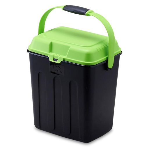 【OFT】グリーンフードコンテナXSサイズ(約):幅26.5x奥18.5x高32cm【取り出し口】幅23.2x奥18cm容量(約):4kg(9L)