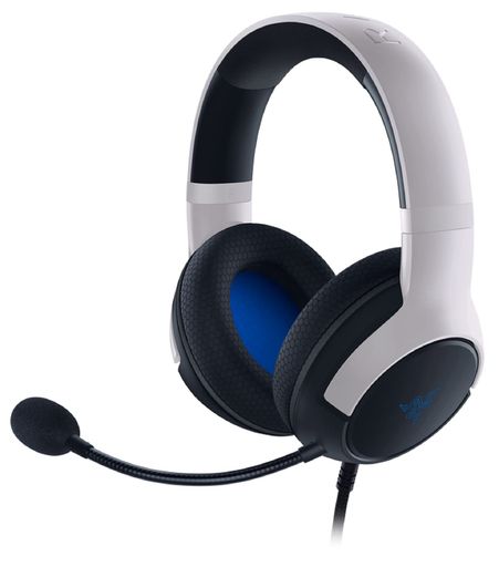 RazerKairaXforPlayStationゲーミングヘッドセットPS5PS4両対応ヘッドセットTriForce50mmドライバーHyperClearカーディオイドマイクFlowKnit