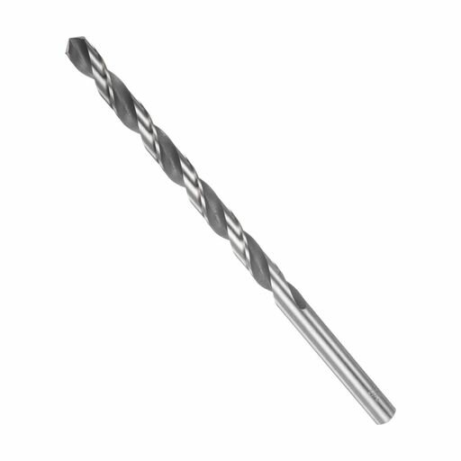 Rakuten - CoCudツイストドリルビット10.2mm切削直径0.4”シャンク7.9”長さ高速度鋼ブラックオキサイドエクステンデッドストレートジョバードリルビットセット金属木材プラスチック1個