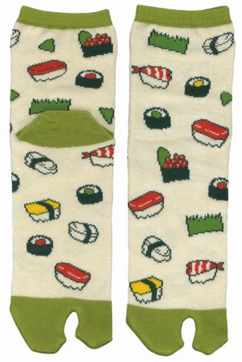 プレーリードッグ和布華足袋靴下お寿司【TKU-002】和布華