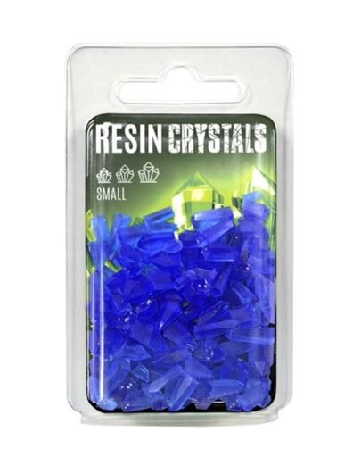 グリーンスタッフワールドクリアーレジン製クリスタルブルースモールサイズ100個入ジオラマ素材GSWD-1282