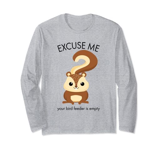 あなたのバードフィーダーは空です。長袖Tシャツ