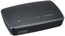 エレコム WIFI 無線LAN 中継器 11N/G/B 300MBPS ACアダプタ接続モデル WRC-300FEBK-R